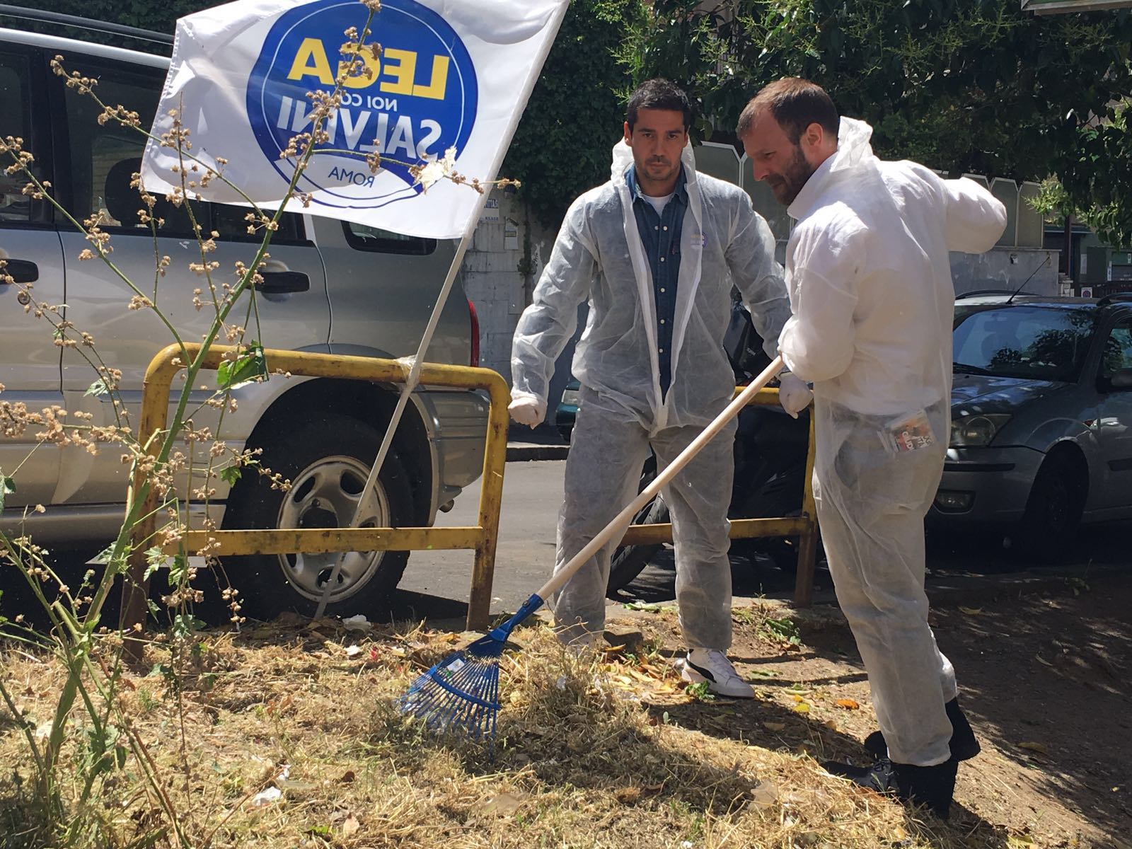 Roma, Decoro - Giudici e Bizzoni: &quot;Con la Lega pulita area verde del Municipio XII&quot;