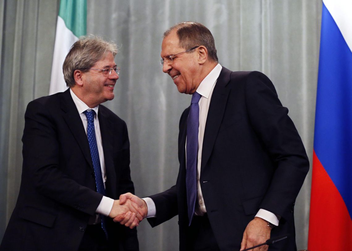 Il Ministro Gentiloni a Mosca incontra il Ministro degli Esteri Lavrov