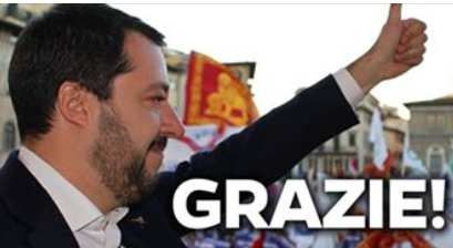 Primarie Lega, Matteo Salvini confermato segretario con l'82,7% dei voti