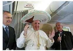 Viaggio in Messico del Pontefice, le confidenze di Papa Francesco ai giornalisti