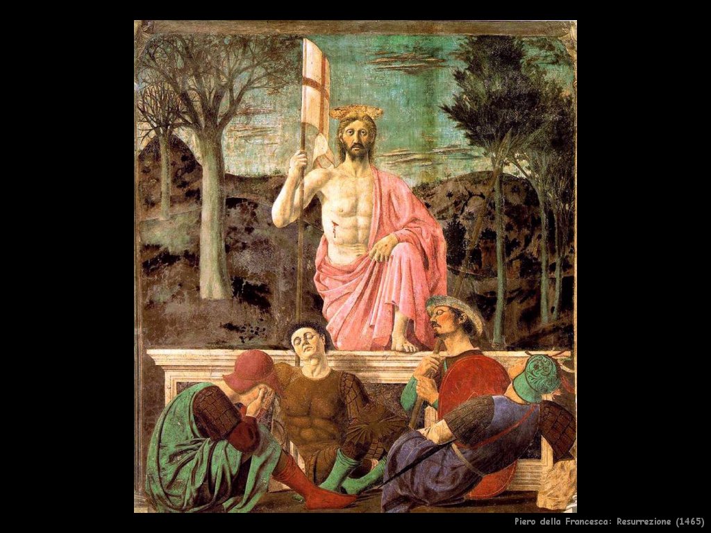 Il progetto di restauro della Resurrezione di Piero della Francesca si presenta a Washington e New York