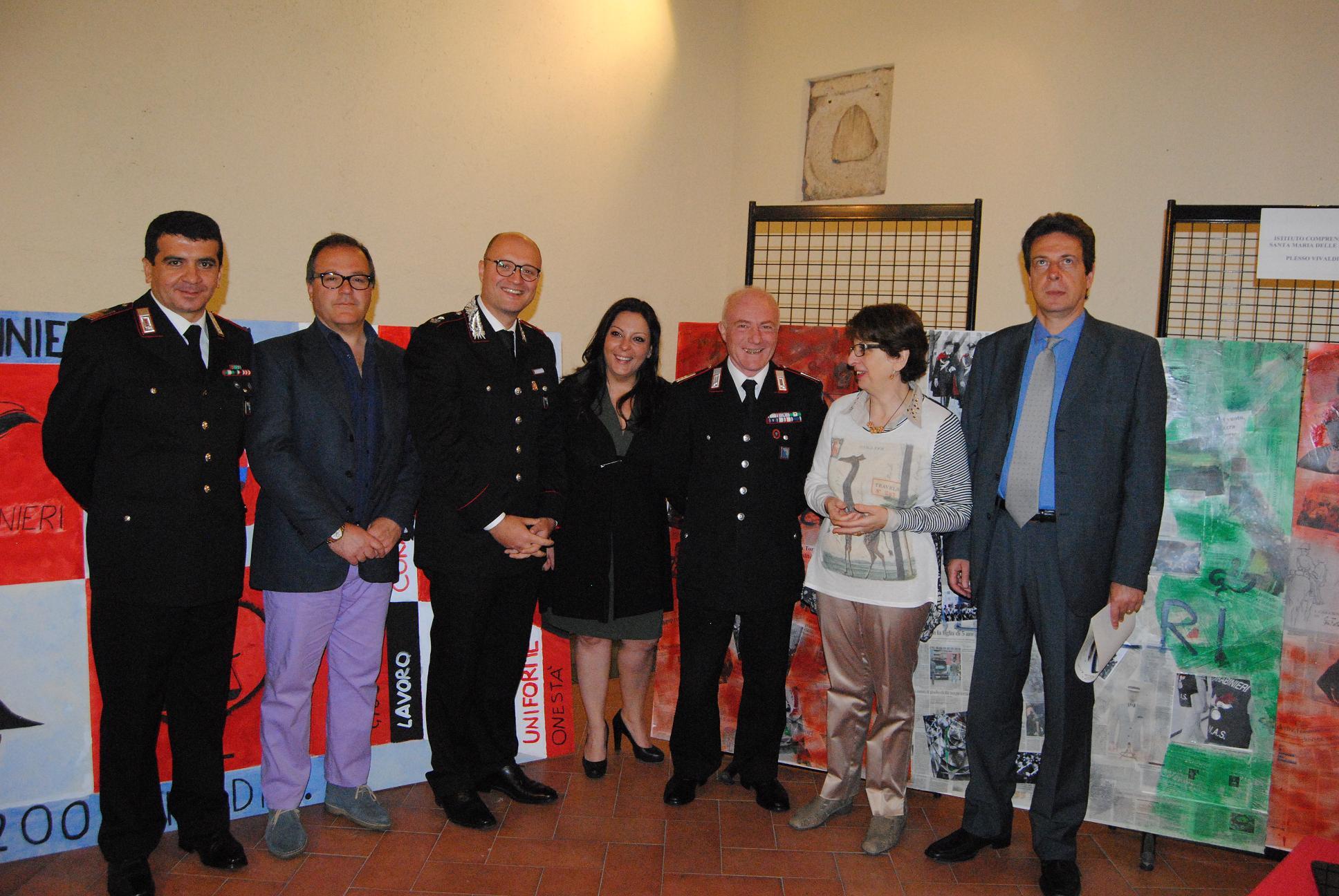 Bicentenario dell'Arma- la premiazione del concorso scolastico indetto da Palazzo Colonna
