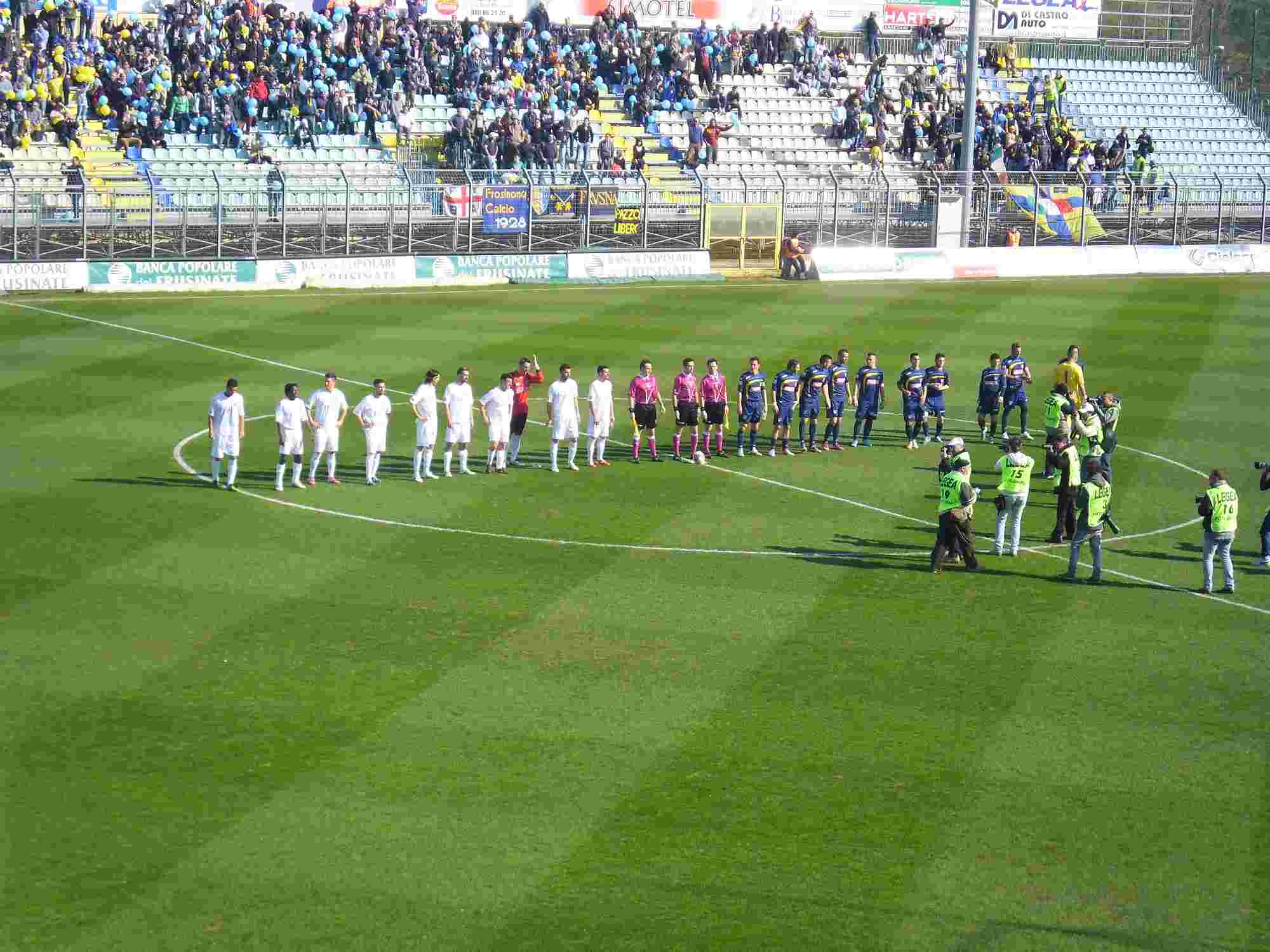 Calcio I Divisione Girone B: Il Frosinone fa suo il super derby