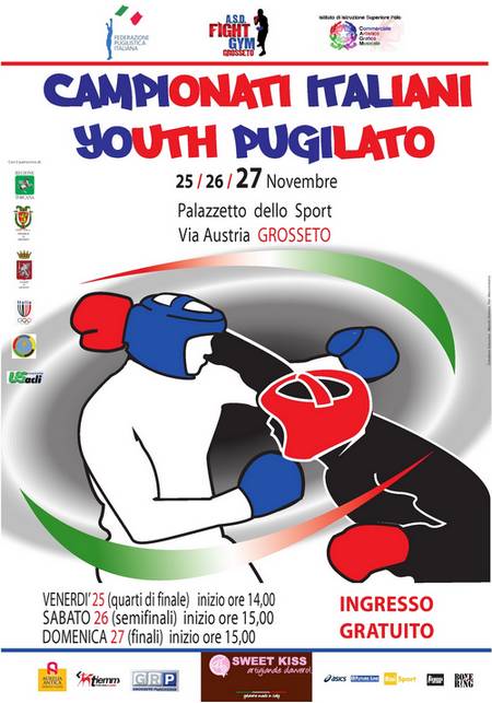 Pugilato: Campionati Italiani Youth 2011 - Grosseto 25-27 Novembre 2011