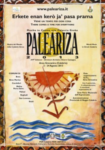 XV Edizione del Paleariza: Musica del Mondo nella Calabria Greca