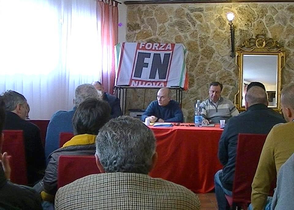 Analisi e progetti dell'assemblea di Forza Nuova  Sicilia in vista dell'inferno sociale prossimo venturo