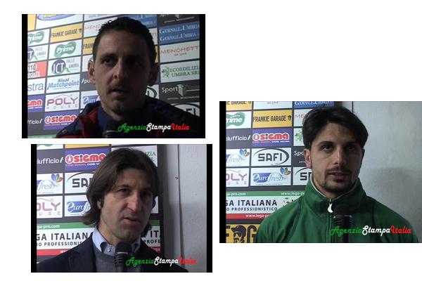 Lega Pro, Perugia-Avellino interviste post partita