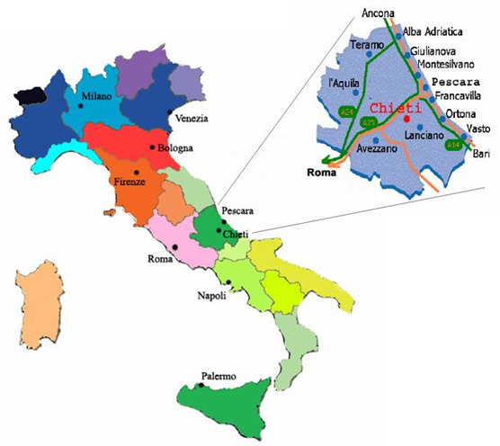 Speciale Abruzzo: due città, una unica grande città o un'area metropolitana?  I parte