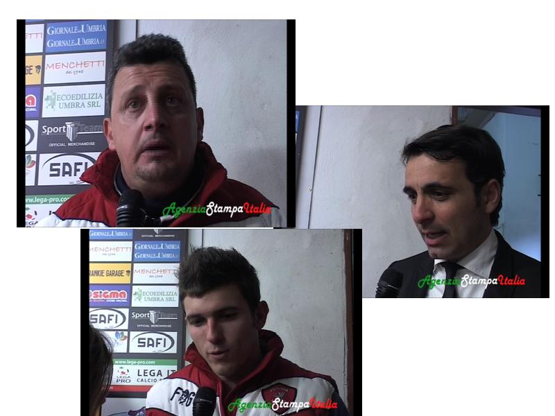 Lega Pro Perugia-Latina intervista post partita