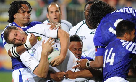 Sud Africa vince con affanno contro Samoa