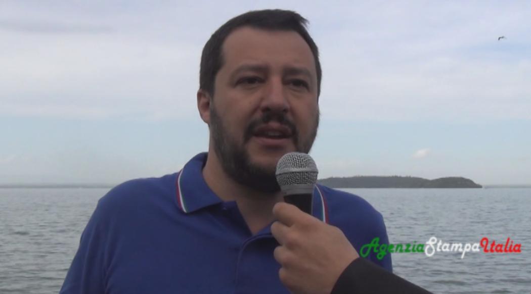 Intervista Salvini:&quot; Sanzioni alla Russia sono un'idiozia che stanno costando all'Italia 4 miliardi di Euro per mancate esportazioni&quot;&quot;