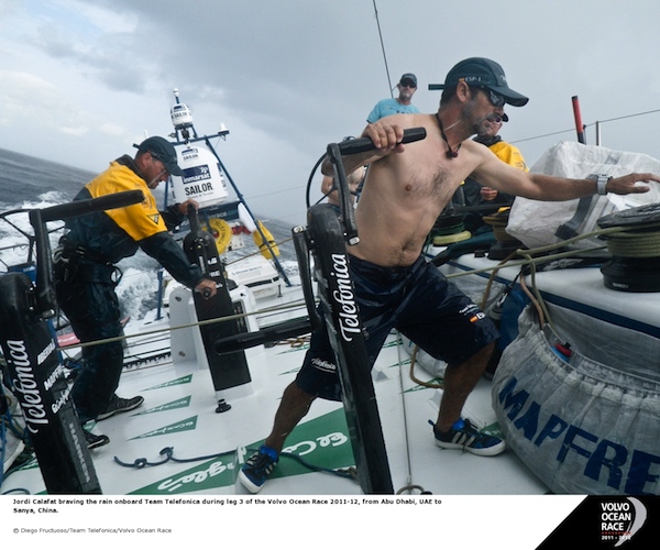 Vela - Volvo Ocean Race: Telefónica tiene nella roulette di Malacca 
