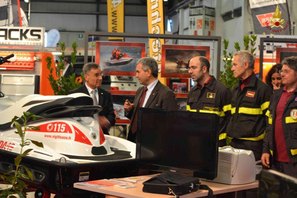 I Vigili del Fuoco dell’Umbria  sono presenti ad  Expo emergenze 2014