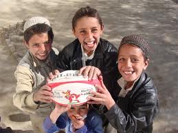Sport e solidarietà. Natale all'insegna della palla ovale in Afghanistan