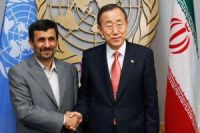 Ban Ki Moon ad Ahmadinejad: l'Iran ha un ruolo 'considerevole' sulla scena mondiale 