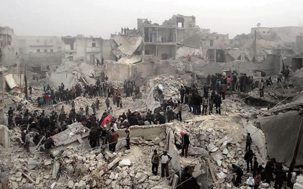 Siria  Nonostante il silenzio stampa, Aleppo è sempre in guerra