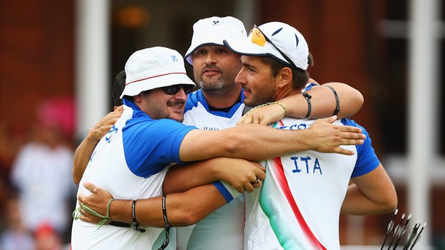 Olimpiadi/Londra I magnifici 3 arcieri azzurri  conquistano il primo oro italiano  