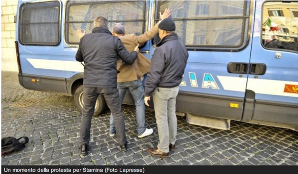 Roma. PAE: Arresto illegale  manifestante pro-stamina, Dirigente di Polizia iscritto sul registro degli indagati 
