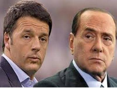 Renzi e Berlusconi, i due compari che si spartiscono l’Italia