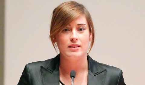 Maria Elena Boschi a Perugia e Terni per i candidati del Pd Boccali e Di Girolamo 