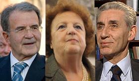 Monti boccia Prodi,candidato Pd, e propone la Cancellieri. Grillo conferma Rodotà.