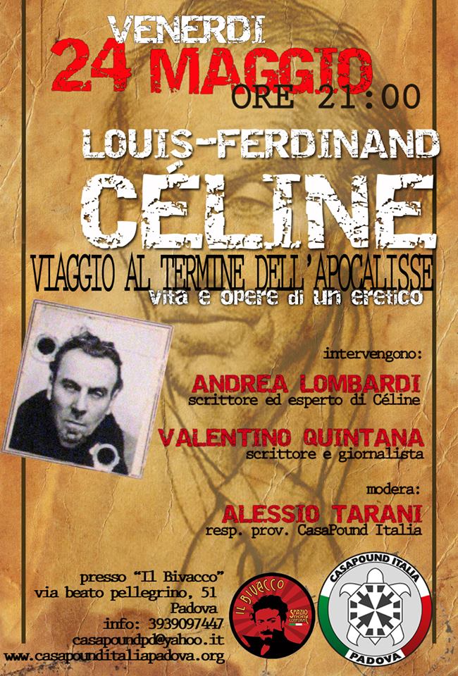 Louis-Ferdinand Céline - Viaggio al termine dell'apocalisse' 