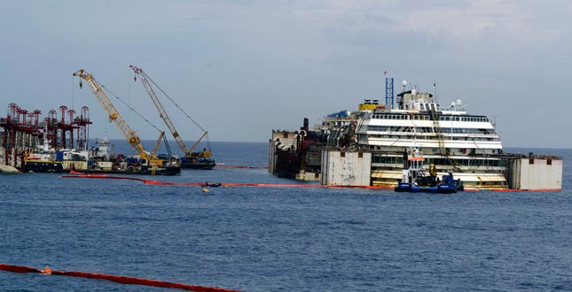  Recupero Concordia. Gibiino (Fi): Esempio della professionalità italiana. Le nostre aziende capaci di superare grandi sfide