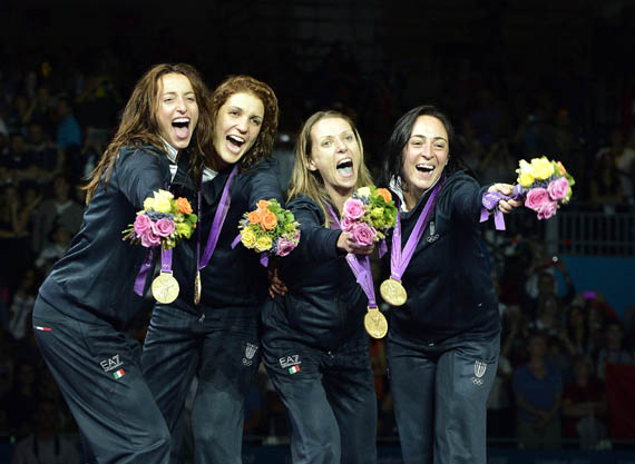 Olimpiadi/Londra 2012. Scherma: Trionfa il fioretto, Italia 4° oro 11ª medaglia. Petrucci &quot;Uno sport per il Paese&quot;