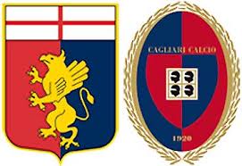 Calcio Serie A. GENOA - CAGLIARI    2 - 0 .   Prima partita di campionato, vince il Genoa, ma senza convincere.