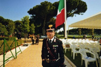 Il Luogotenente Giovanni Giannattasio a  favore dele istanze dei Carabinieri Ausiliari