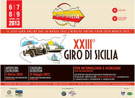 XXIII Giro di Sicilia: 6 – 7 - 8 - 9 Giugno 2013