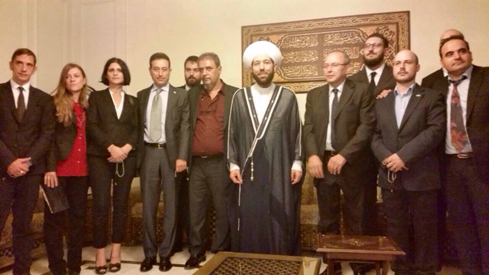 Solidarité Identités in visita a Damasco. Fehmi Hasan: &quot;La Siria sta per vincere il terrorismo&quot; 