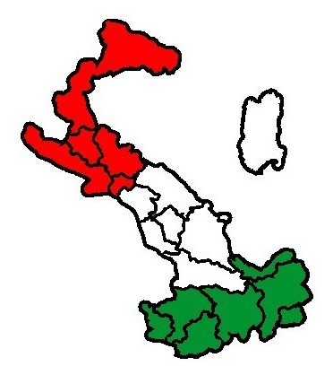 L'Italia alla rovescia