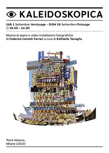 Arte. La mostra “KALEIDOSKOPICA”  di Federico Comelli Ferrari dal 1° settembre al Faro di Aldo Rossi - Lanciano