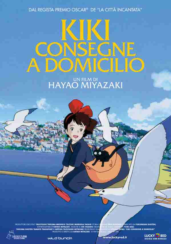 “Kiki consegne a domicilio” , la recensione di film di Hayao Miyazaki