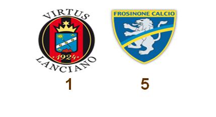 Serie B. Il Lanciano &quot;inesistente&quot;,  al &quot;G.Biondi&quot;, il Frosinone ringrazia e dilaga: 1-5 per i laziali