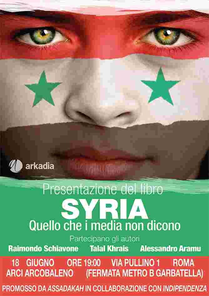Presentazione del Libro Syria. Quello che i media non dicono