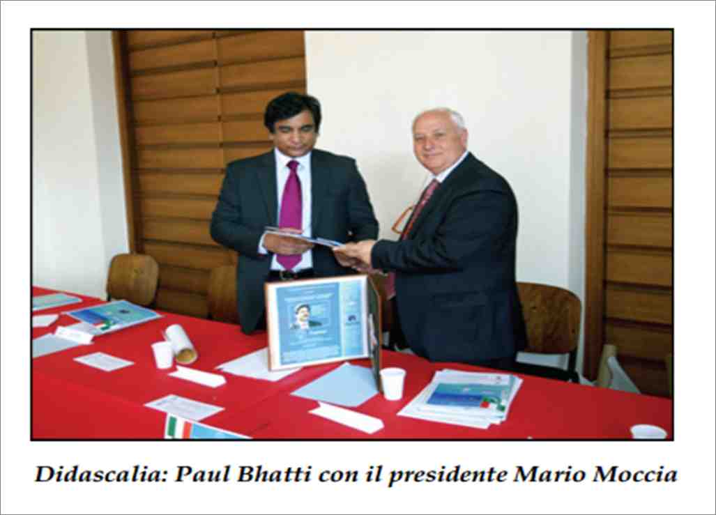 Il Presidente del Distretto Produttivo Valle Telesina incontra Paul Bhatti