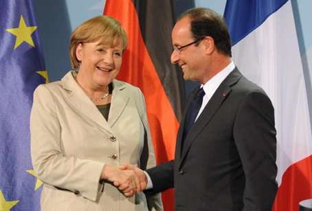 Esteri. Incontro tra la Merkel e Holland