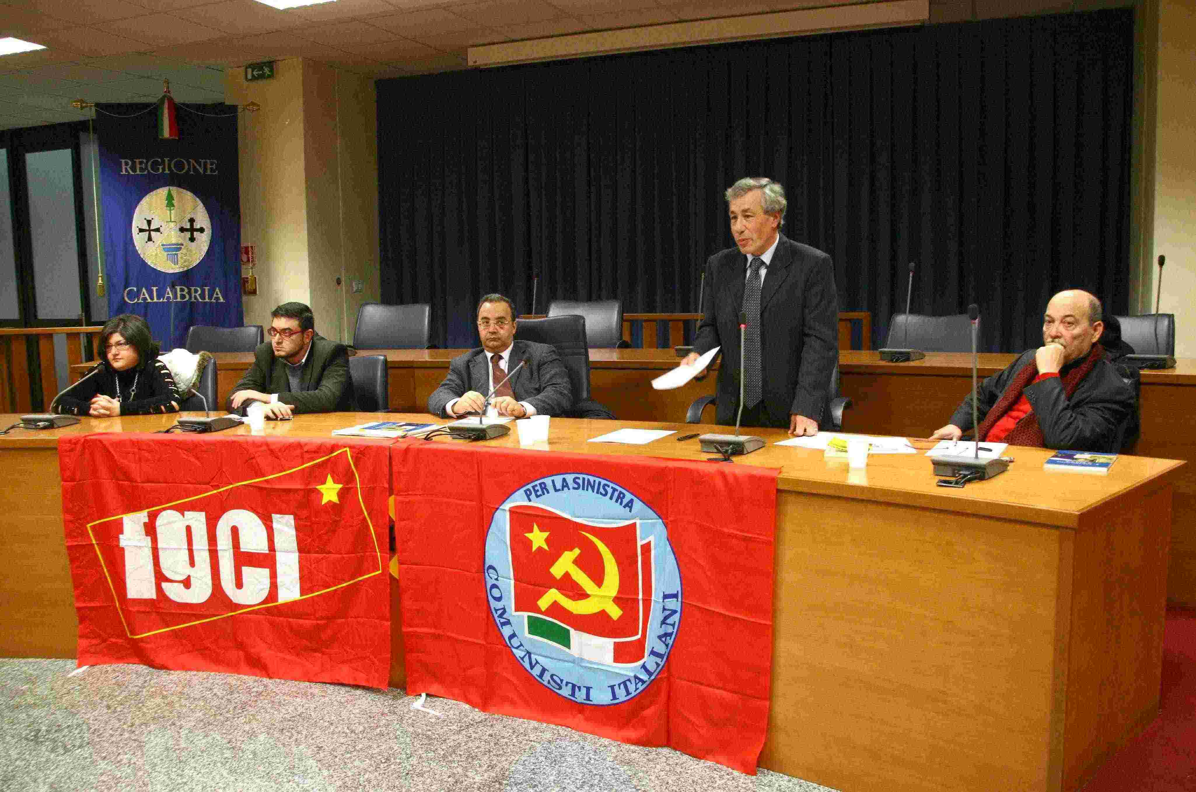  I comunisti calabresi celebrano il 91° anniversario della nascita del PCI