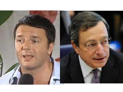 Renzi e Draghi denunciati per reati contro lo Stato