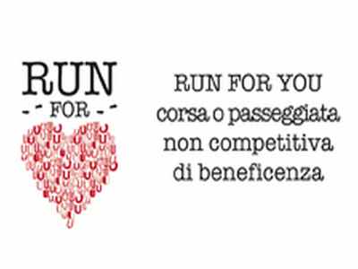Umbria sport e solidarietà.   Il Club Rotary di Gubbio organizza “Run for you” edizione 2014, corsa-passeggiata non competitiva per beneficienza del 14 settembre 2014.