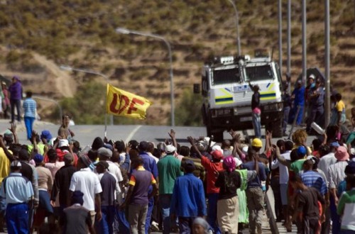 Sud Africa: ora si sciopera nelle campagne