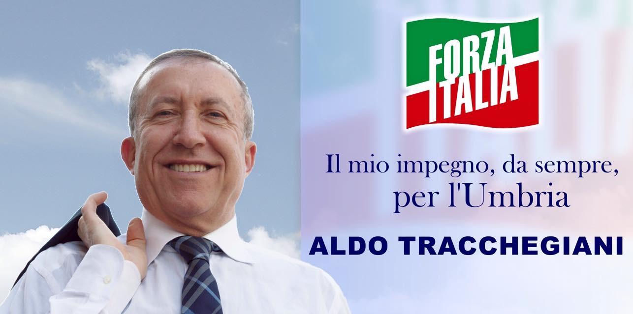   Aldo Tracchegiani inaugura la campagna elettorale al fianco di Claudio Ricci