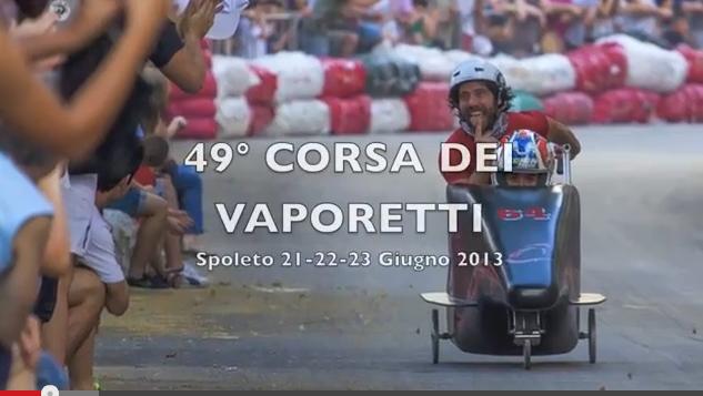 Spoleto, 49° &quot;Corsa dei Vaporetti&quot;, viviamo le emozioni della corsa a bordo del vaporetto n°33 Basili-Luzzi VIDEO
