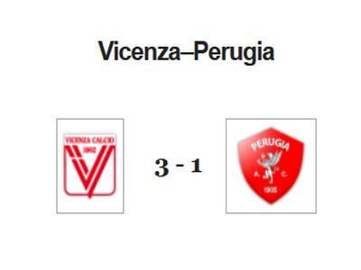 Serie B. Periodo nero per il Perugia, il tecnico Camplone ora rischia. Il Vicenza vince facile ed è in zona play off- spareggi promozione