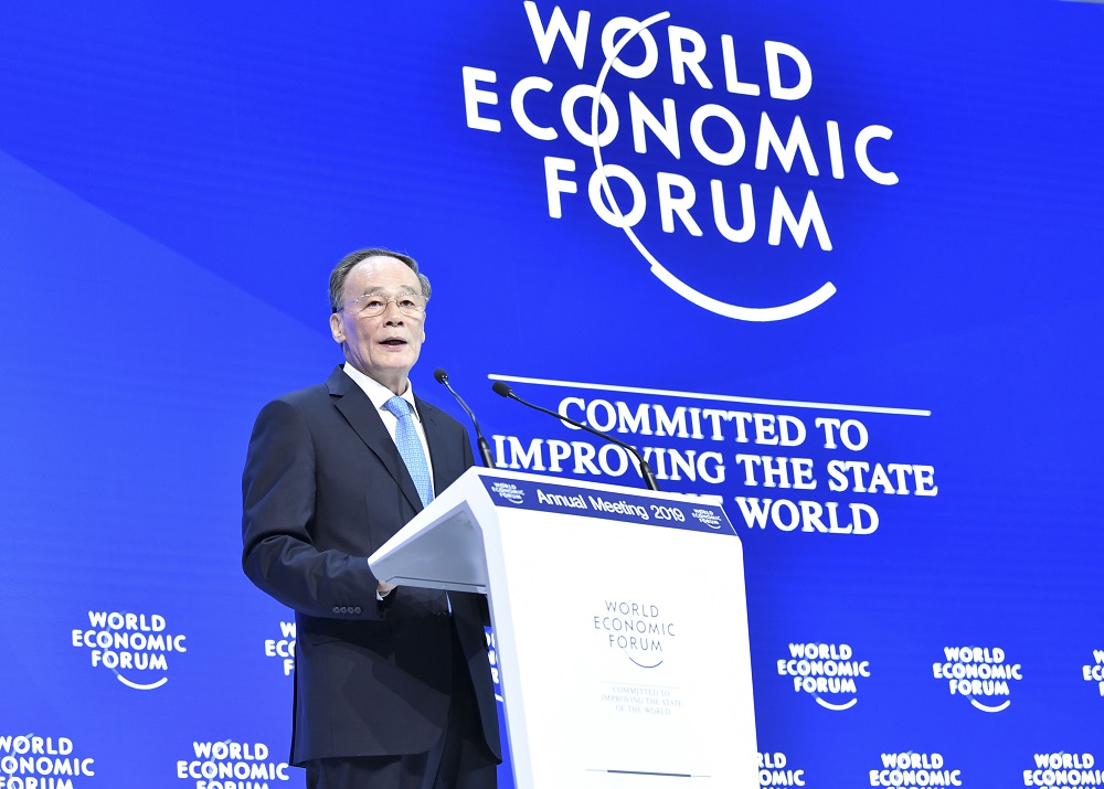 Cina. Procedono riforme e apertura ma da Davos Wang Qishan chiarisce che multipolarismo è trend inevitabile