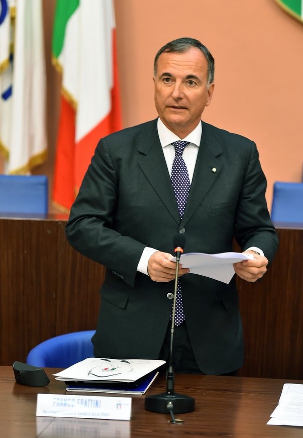 Collegio di Garanzia dello sport, Frattini: “Credo che tra lunedì sera, massimo martedì mattina decideremo in via definitiva”