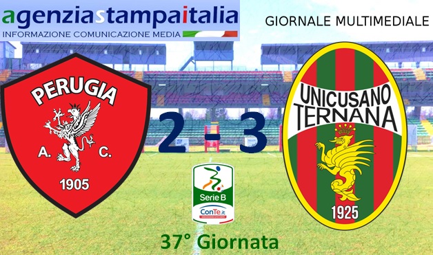Serie B. Perugia – Ternana (2-3): 27 anni dopo le fere tornano al successo grazie a De Canio