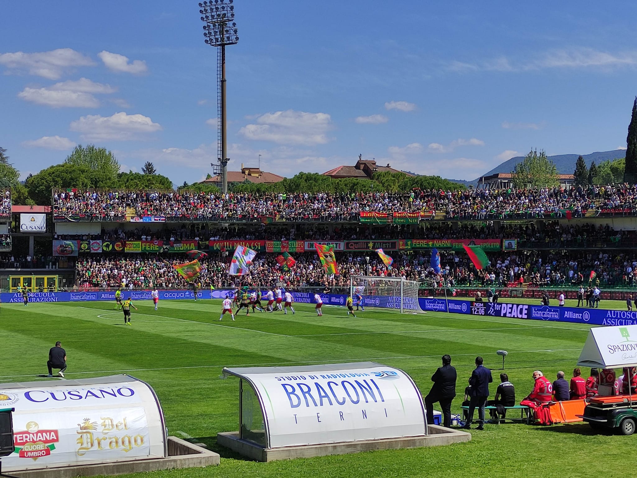 Ternana 1-0 Perugia: Le fere vincono il derby dell’Umbria